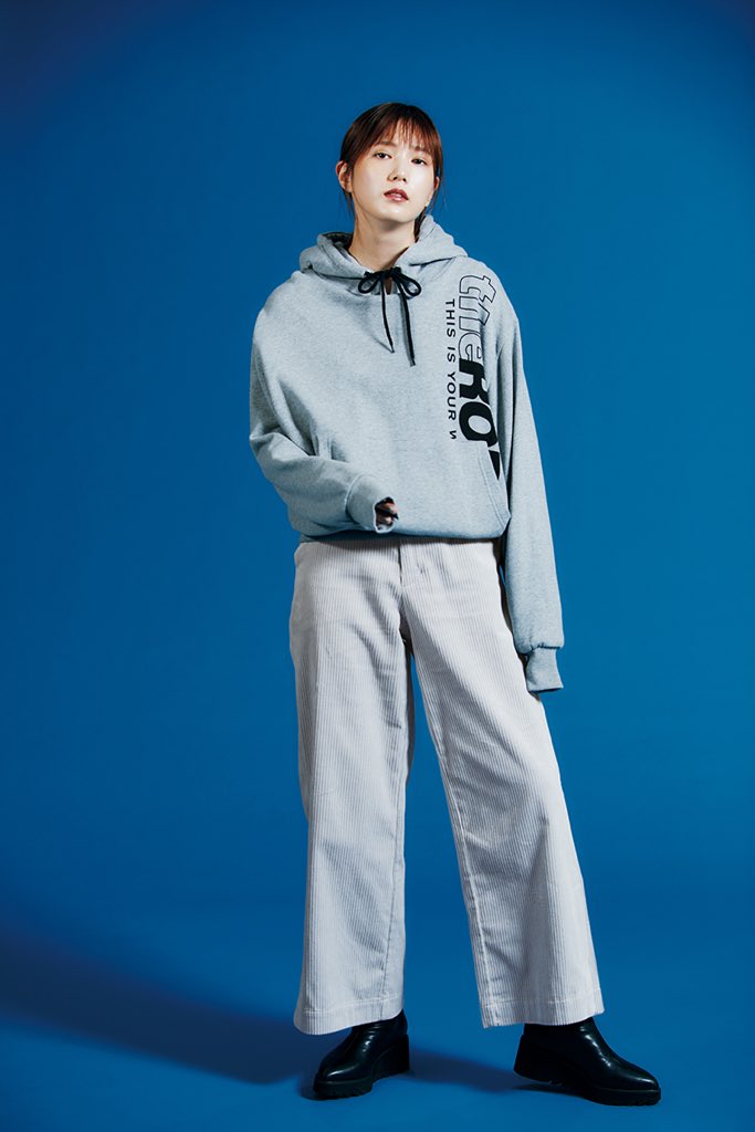 ほんだのばいく パーカー ほんだのばいく 公式グッズ グレーパーカーL