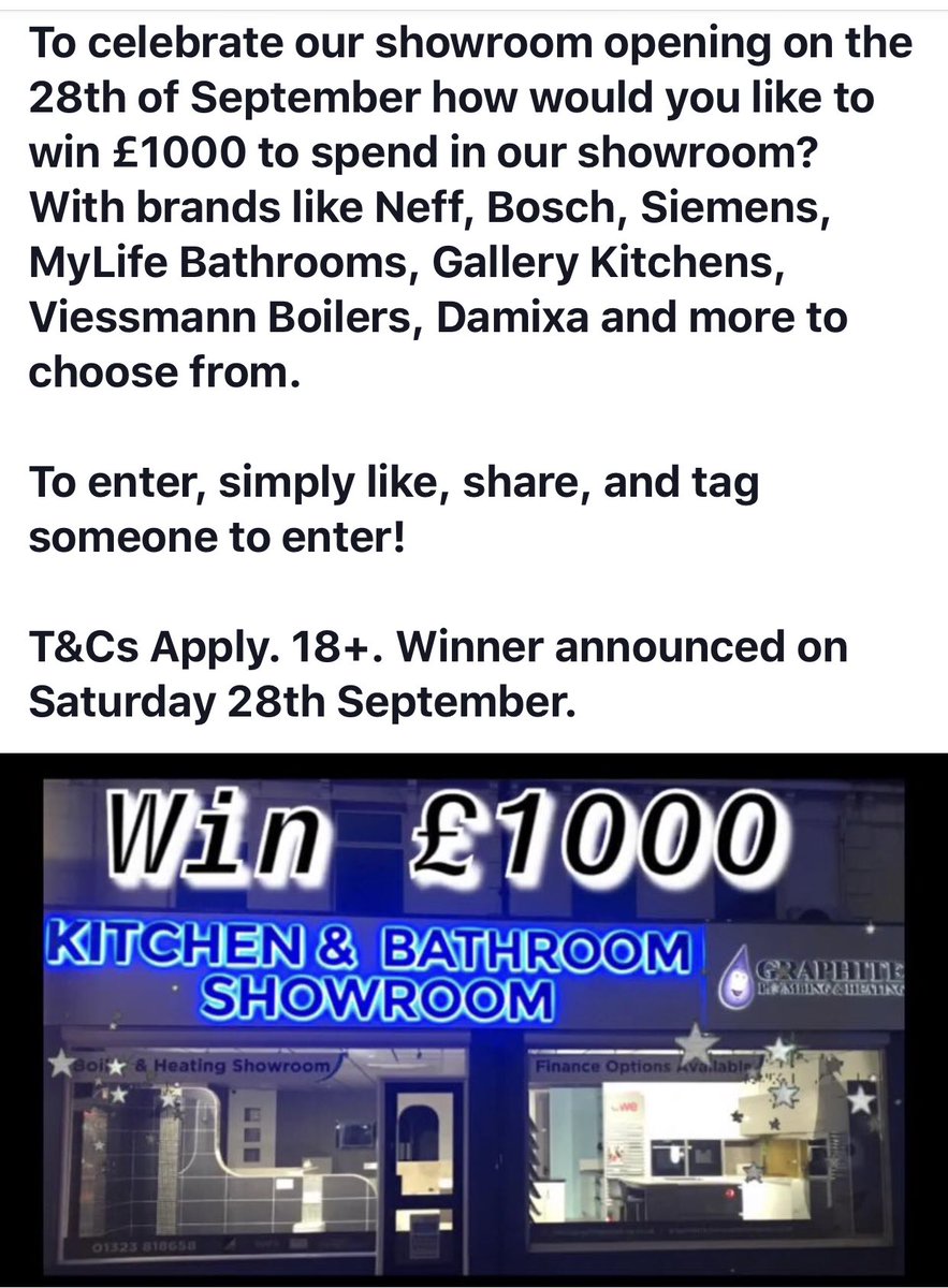 Go to our facebook Graphite.