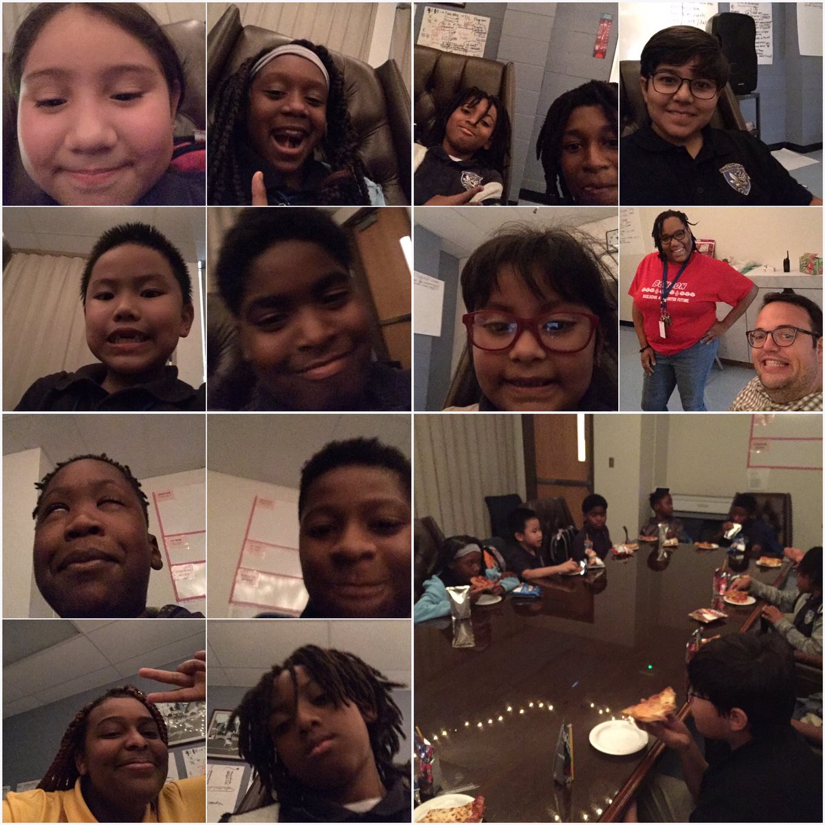 benson_school's tweet photo. A representative or two from grades 1-8 won a free pizza party with the Principal. September PBIS Disco Dinner #discodinner #pbis https://t.co/phINANvmiA