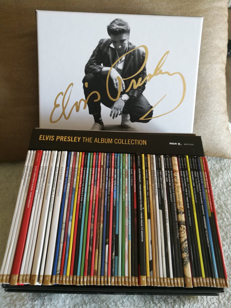 Jordi_E62's tweet photo. Wow!! The definitive RCA album collection #elviscollection #Elvis #ElvisHistory #Elvispresley #Elvistheking #Elvis2019 https://t.co/CTrVucGsn3