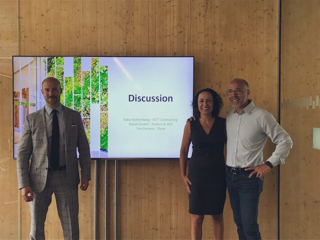 PerkinsWill_DC's tweet photo. Our very own #expert @dcordell77 spoke on the @CoreNetMidAtl panel - How Design &amp; Material Selection Impact Employee Health and Productivity #interiordesign #wellness #EmployeeExperience https://t.co/Zz6vHZJNyk