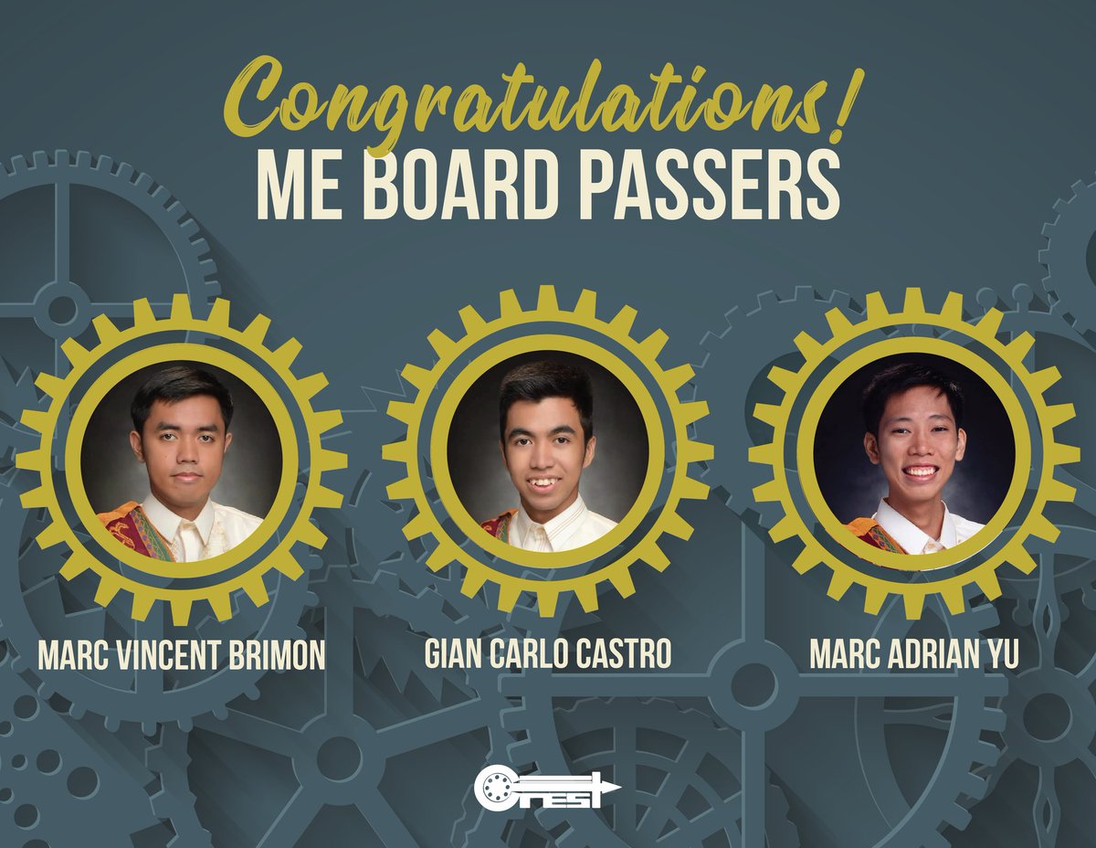 up_crest's tweet photo. Congratulations for passing the August 2019 Mechanical Engineering Board Exam.
Your UP CREST family is proud of you!
Engineers na sila mamiiii ๐๐งก
#MaibaCREST https://t.co/lHeLWkHtrU