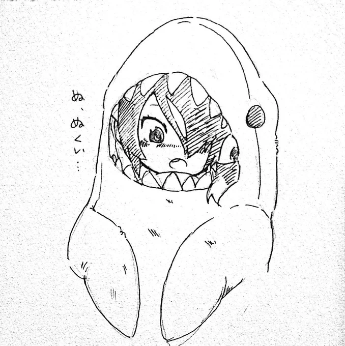 落書き
サメの着ぐるみをコウテイペンギンに着せてみた 