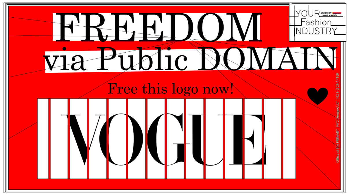 design_cult's tweet photo. @voguemagazine #DesignCULT Academic Fraternity for Lifestyle DESIGN & Social ACTIVISM |
#FASHION #NYFW #publicdomain @stevenkolb https://t.co/de8InB4Gqz