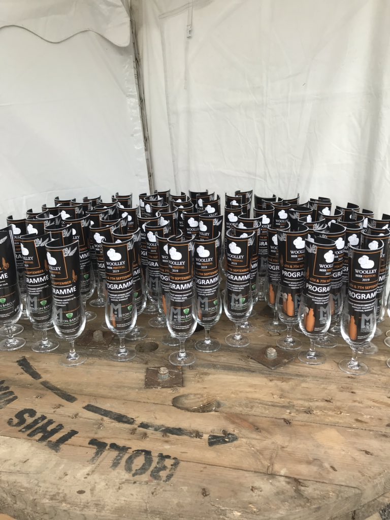 BeerWoolley's tweet photo. Ready for another shift - come on  down to the #woolleybeerfest at Barnsley Woolley Miners Cricket Club! @WfldHospice https://t.co/6klf782m3Y