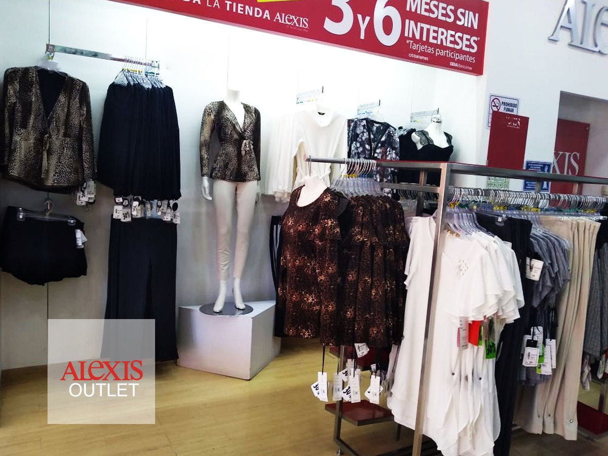 AlexisModa's tweet photo. Este sábado visita tu tienda ALEXIS OUTLET más cercana y aprovecha las mejores promociones en toda la tienda! #AlexisModa #Mujer #Moda #Otoño2019 #FelizSabado #EstiloDeVida #AlexisOutlet #PremiumOutletPuntaNorte #Outlet https://t.co/qI62r1ewTd