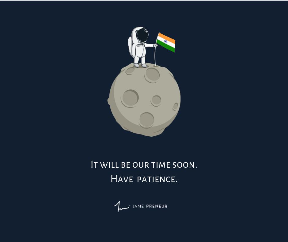 JamePreneur's tweet photo. USA (12 Attempts)Russia(7 Attempts) &amp; China(5 Attempts)
India First Attempt 99.99%Successful!

The orbital is still moving and it will send data to earth for 1 year. And we may restore the connection with #Vikram so let's hope for best.

#ISRO #Chandrayan2 #VikramPragyanLandsMoon https://t.co/oQiLKjXBLK