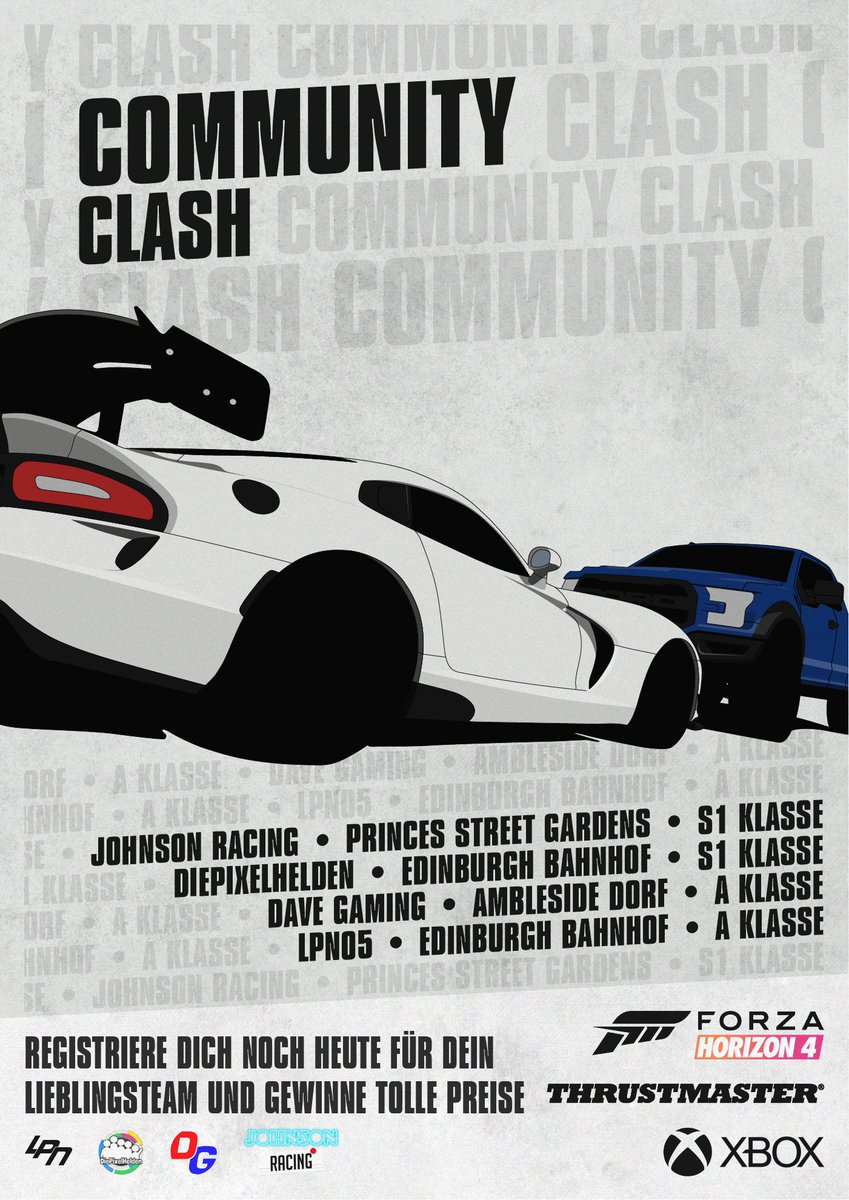 aTTaX_Johnson's tweet image. The second qualification round of our HUGE #ForzaHorizon4 Community Clash just started and this time you also need to tune your cars.🏎️

Congrats to GReddy295, nXs Tobi, @KickedInYOO, xx Nobu and Deshey on your Top 5 spot in week 1.😎