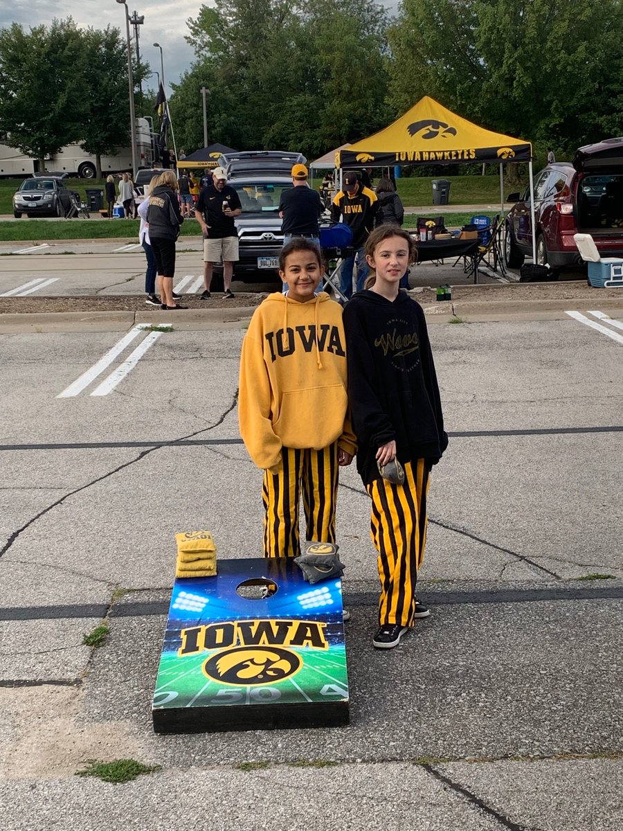 Yes back again for game 2 #FightForIowa #kinnick