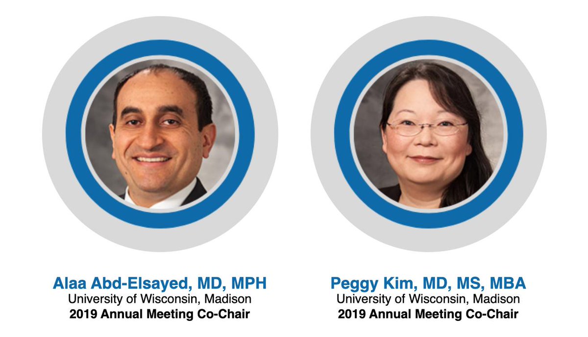 Thank you to our 2019 Program Chairs, Dr. Alaa Abd-Elsayed and Dr. Peggy Kim, for kicking off the Annual Meeting. General session is currently underway in the Serenity Room! #WSA19Milwaukee #AnesthesiaEducation