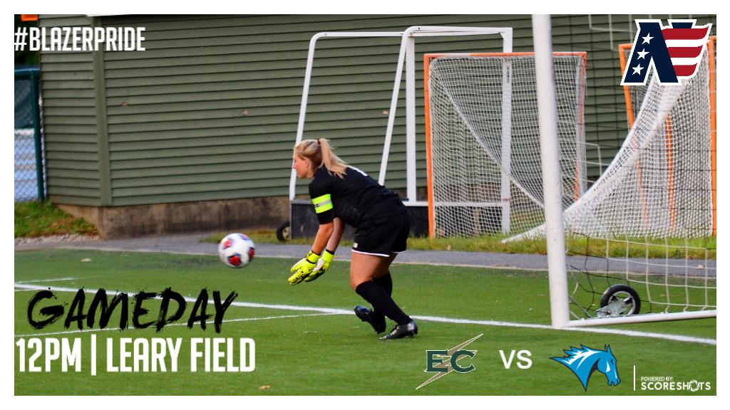 ElmsBlazers's tweet photo. Women's Soccer takes Leary Field today against Colby-Sawyer at 12PM. Come out and support your fellow Blazers. Live stats and live-stream available at https://t.co/bZdXOTLuFg. @ElmsCollege @ElmsCollegeAlum @NECCathletics #ThisIsLeary #BlazerPride https://t.co/NYHkHEgamU
