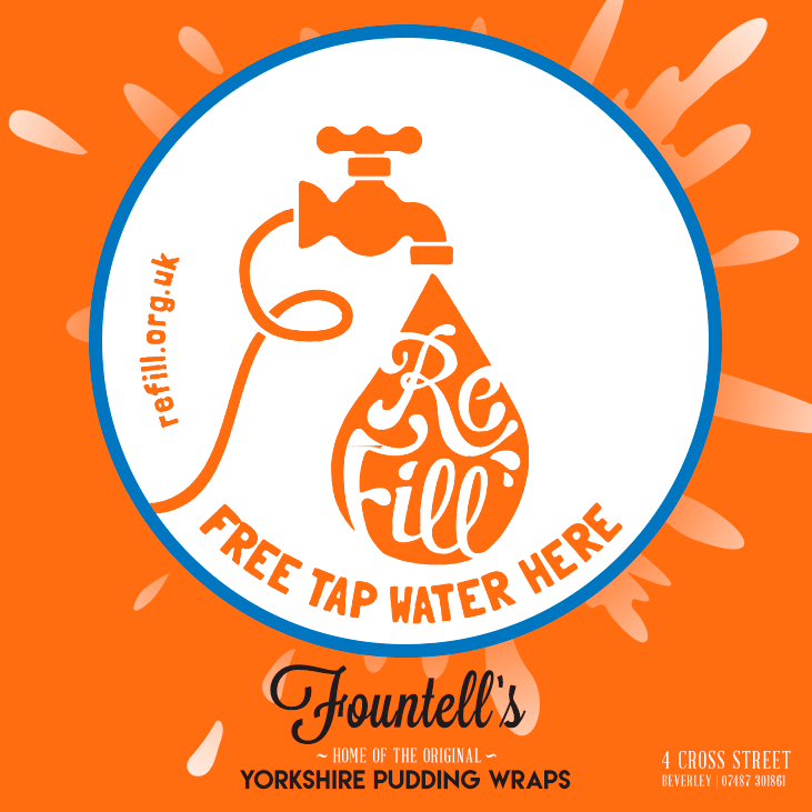 fountells's tweet photo. Did you know that we are also part of the #FreeTap #water programme? We will #ReFill your bottles for #FREE! Just ask one of our staff who'll be happy to help! Further to this we are also trying to change from #bottles to #cans too - trying to reduce plastic use! #Eco https://t.co/nDgjN67Iup