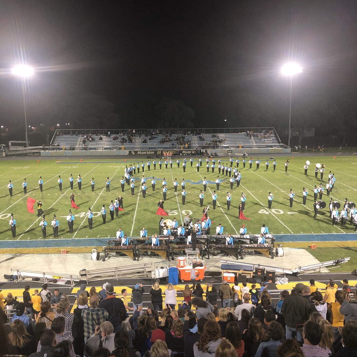 Maine West Band (@mainewestband) on Twitter photo Game 1 was a huge success for both the team and the Marching Warriors. So proud of the band and our 50 new members on their first performance! <a href="/Maine_West/">Maine West</a> <a href="/mwwarriors/">MW Athletics</a> <a href="/MWFineArts/">Maine West Fine Arts</a> <a href="/EileenMcM70/">Eileen McMahon</a> Game 1 was a huge success for both the team and the Marching Warriors. So proud of the band and our 50 new members on their first performance! <a href="/Maine_West/">Maine West</a> <a href="/mwwarriors/">MW Athletics</a> <a href="/MWFineArts/">Maine West Fine Arts</a> <a href="/EileenMcM70/">Eileen McMahon</a>