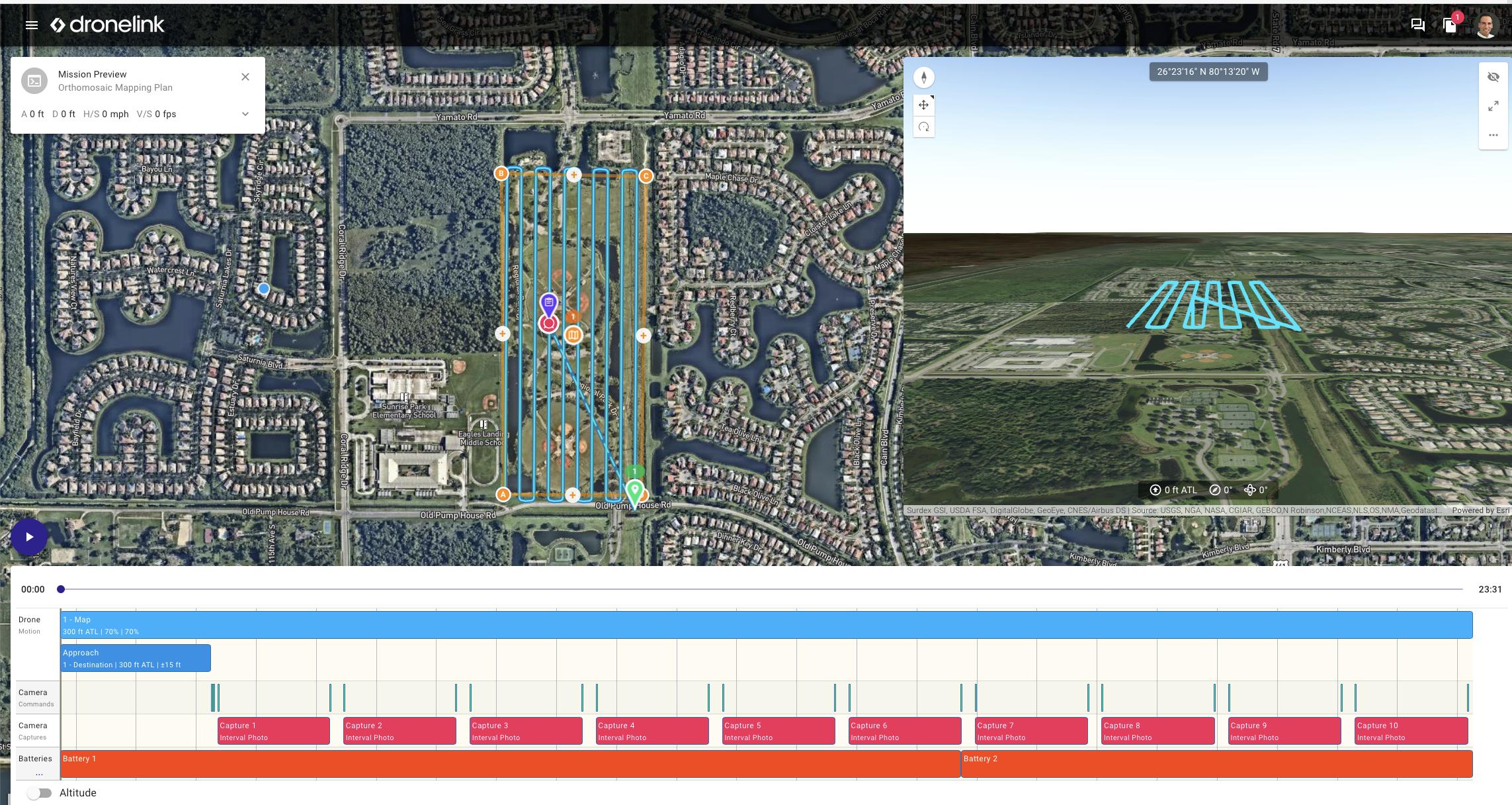 Dronelink mapping 2024