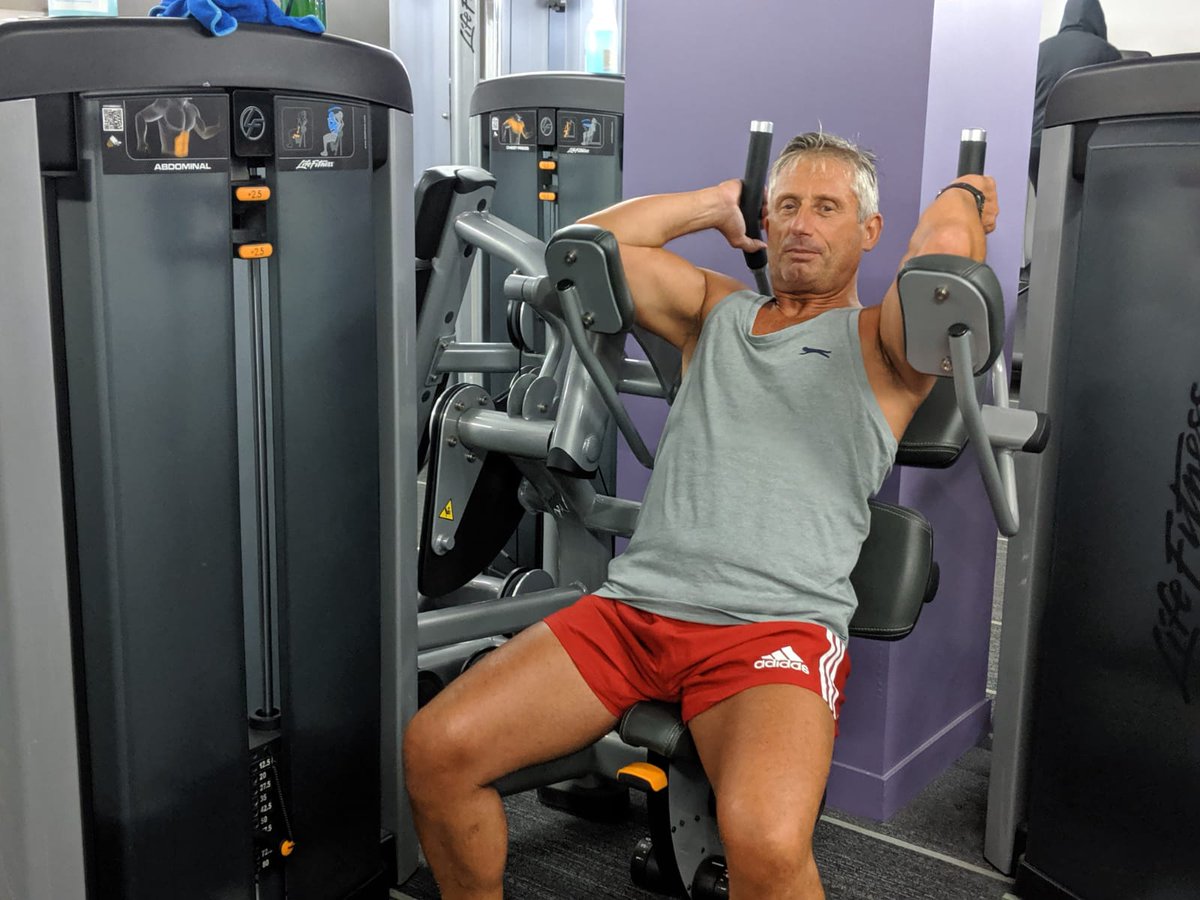 ATF_chadHeath's tweet image. Anyone that knows our Gary, knows his favourite body part to exercise is his mouth  😜!!! Whats your favourite body part to exercise?!?