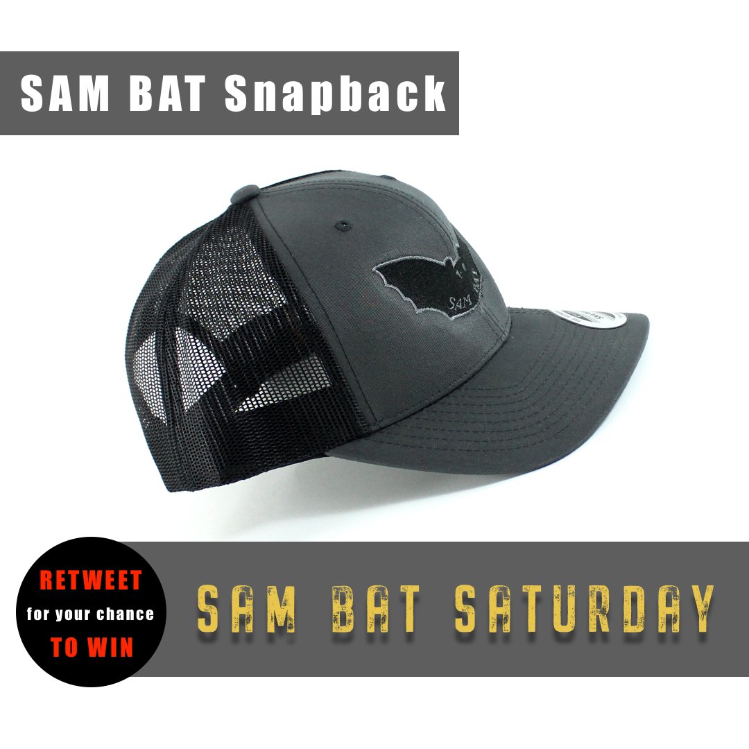 SamBatCorp's tweet photo. #SamBatSaturday time! #Retweet to be entered to win one of our new hats! #Contest #Giveaway https://t.co/ZQmfyMAku6