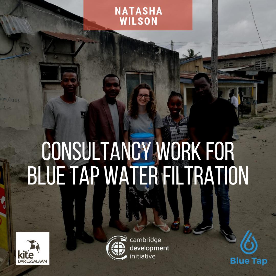 This year, CDI and KITE DSM's WaSH Project has been collaborating with Blue Tap on the market research for the delivery of low-cost water filters in Dar es Salaam.

Read more about the project here: cambridgedevelopment.wordpress.com/2019/09/07/con…