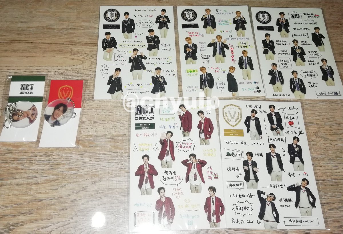 chyulp's tweet photo. #พร้อมส่งchyulp
✏️School kit✏️
NCT127 NCT Dream WayV
📍ดินสอ 150.-
📍Memo 150.-
📍Sticker 150.-
📍Pouch+Note 200.-
📍Bookmark set 270.-
📍พวงกุญแจ 180.-
📍ของแถมเว็บYes24 Aladin Withdrama 90-150.-

รายละเอียดเพิ่มเติมด้านล่าง
📮ส่งฟรีลทบ EMS+40
#ตลาดนัดwayv #ตลาดนัดnct https://t.co/88HQpzwMwa