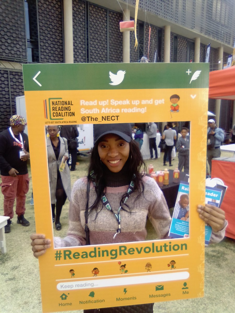 kholofeloshong1's tweet photo. I had so much fun, thank you to @SABookFair @The_NECT #PromotingReadingSAbooks. I meet @ibbysa and wow what a pleasure @ElinorSisulu to talk to you. https://t.co/IYMpolkaGd