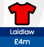 FantPrem's tweet photo. After 4 matches here are the players in each position with the most fantasy football points. At just £4m Ross Laidlaw (GK, Ross County) is proving to be an absolute bargain with out-of-position Liam Donnelly (DF, Motherwell) already on 4 goals  https://t.co/Mz3Vmfvsrz https://t.co/ADUcqO22TR