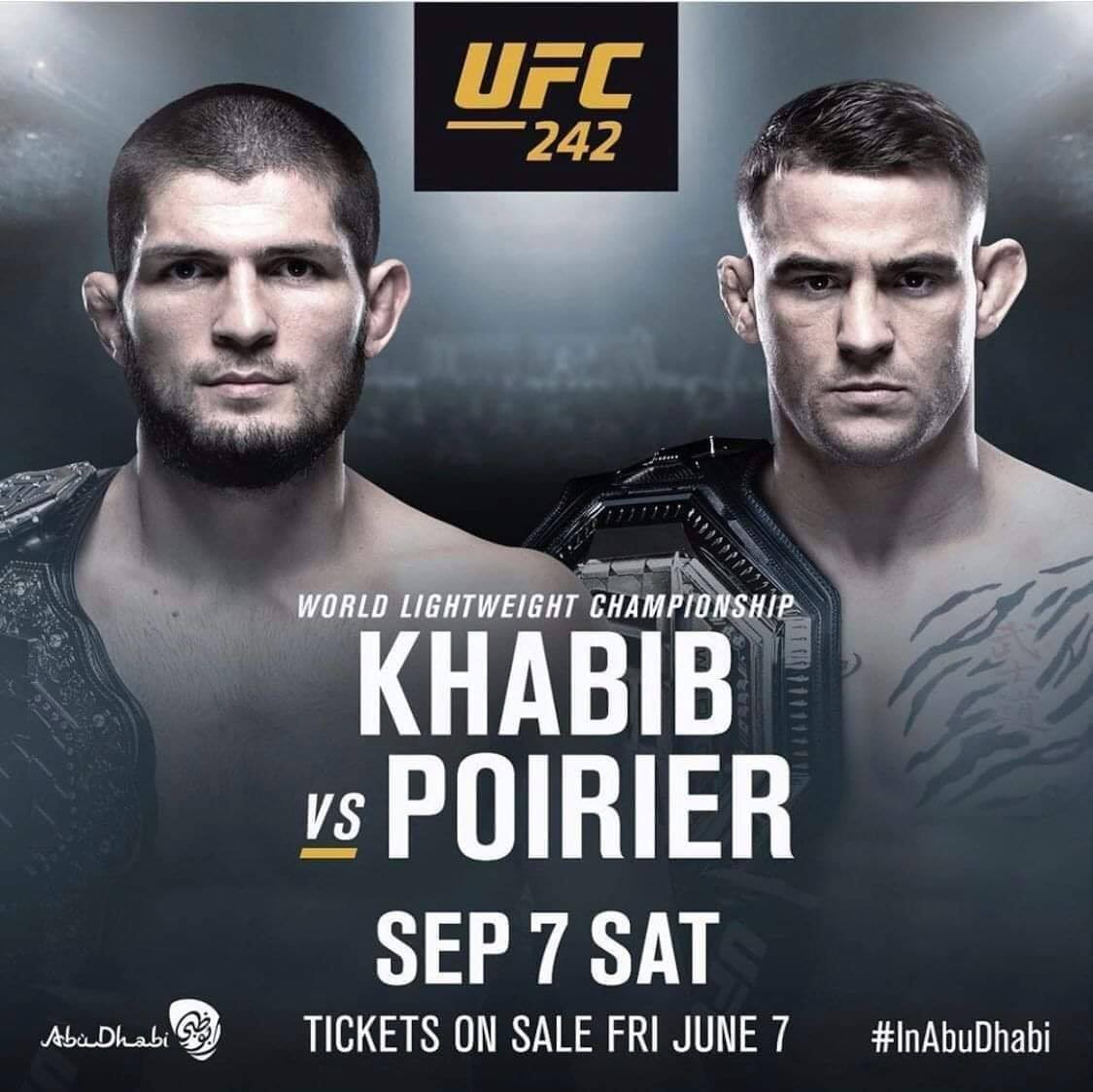 💥🥊 TONIGHT - UFC 242 💥🥊

Khabib  Vs Poirier 

Live on the biggest screen in city 🙌🏻

#UFC #UFC242 #Manchester #Shooters #Sports #Bar