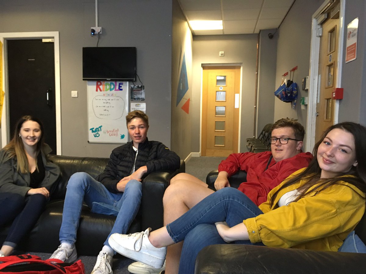Our #USWHYAs ready for a bit of team building now with <a href="/breakoutcardiff/">Breakout Cardiff</a> 

All smiles before but will they get out?!? 🤔