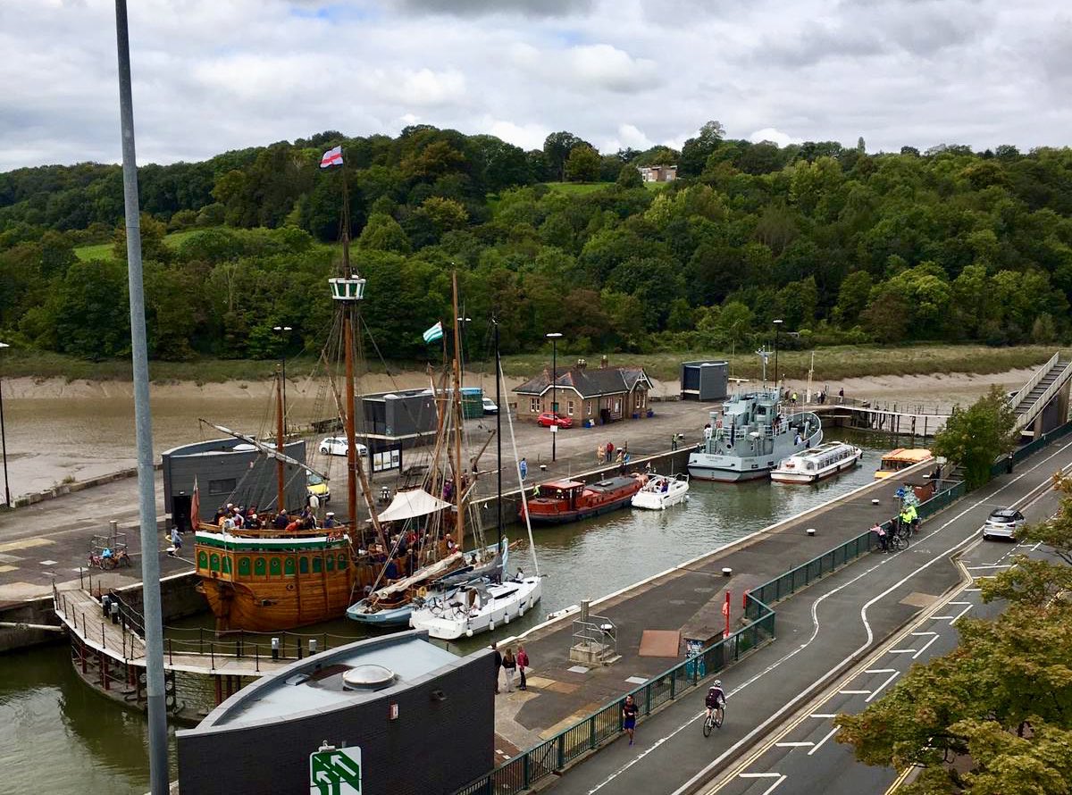 Bristol Harbour (@harbmasterbris) on Twitter photo A nice full lock this afternoon, viewed from the Plimsoll bridge tower ! <a href="/TheMatthewShip/">The Matthew of Bristol</a> <a href="/BristolFerry/">Bristol Ferry</a> <a href="/bristolpacket/">Bristol Packet</a> #lovebristolharbour A nice full lock this afternoon, viewed from the Plimsoll bridge tower ! <a href="/TheMatthewShip/">The Matthew of Bristol</a> <a href="/BristolFerry/">Bristol Ferry</a> <a href="/bristolpacket/">Bristol Packet</a> #lovebristolharbour