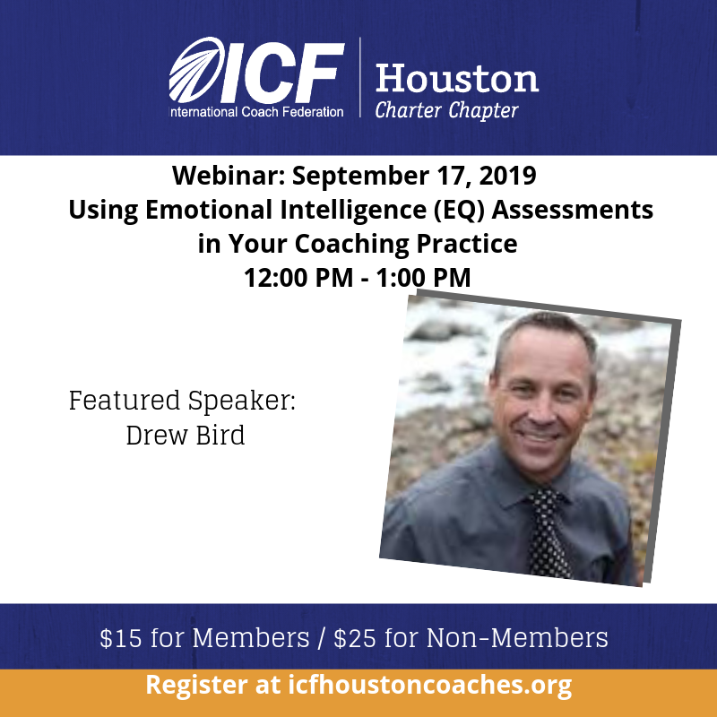 ICFHouston's tweet photo. Are you looking to differentiate your coaching practice? Check out our upcoming webinar "Using Emotional Intelligence (EQ) Assessments in Your Coaching Practice". 

https://t.co/f6pZA2lxcp

#businesscoach #lifecoach #executivecoach #internationalcoachfederation #icfhouston https://t.co/qttG9BermB