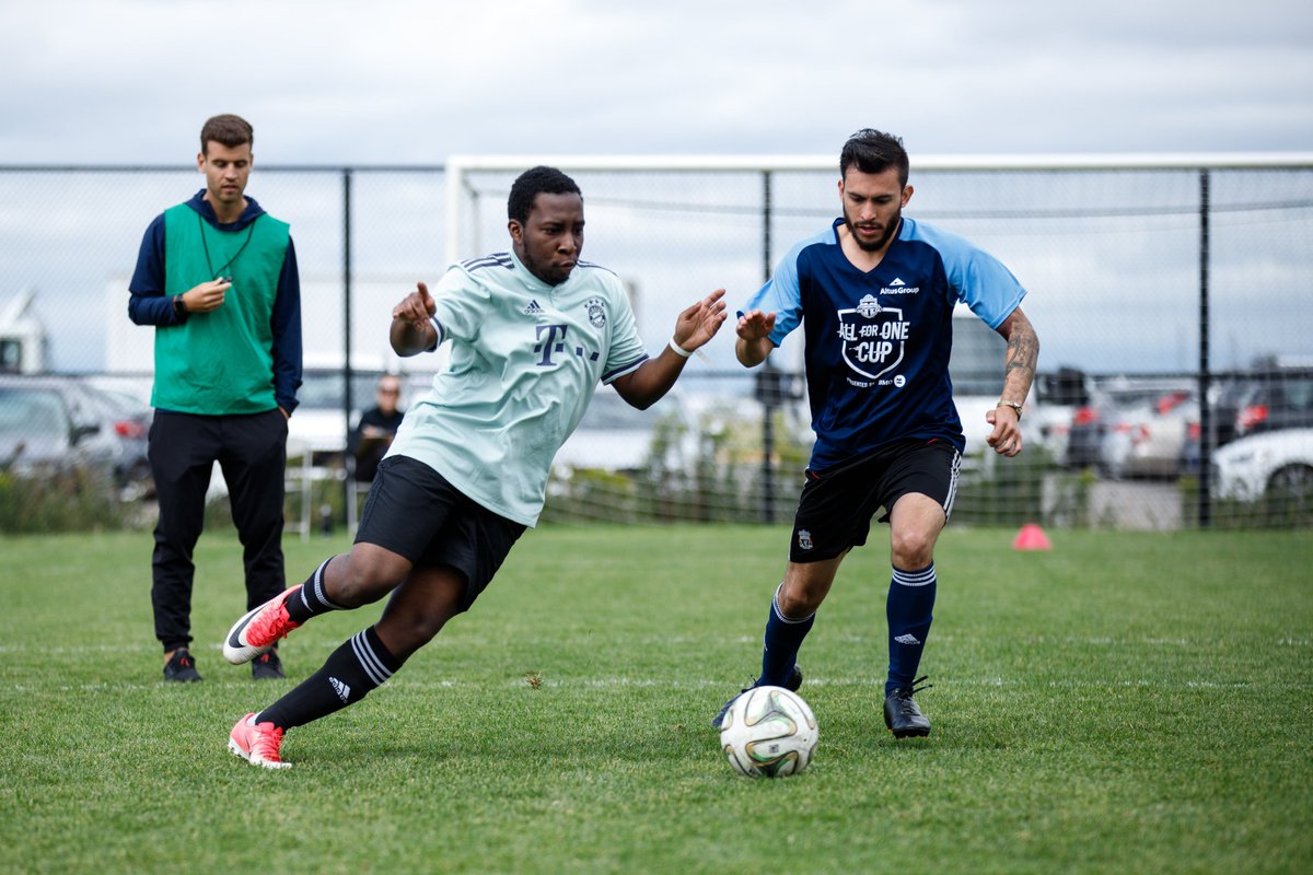 MLSEFoundation's tweet photo. "Nobody who ever gave his best regretted it." - George Halas
Shoutout to over 300 participants who brought skill, sportsmanship and teamwork to our second annual #AllForOneCup and helped make the event one to remember! π
#ChangeTheGame | #TheBeautifulGame https://t.co/nYtKkbp7Lc
