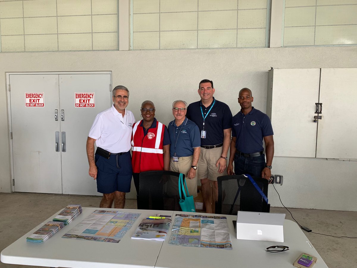 Discover and CountyTeam providing acommodations assistance to evacuees from Grand Bahama at the Port of Palm Beach. Welcome to #ThePalmBeaches.