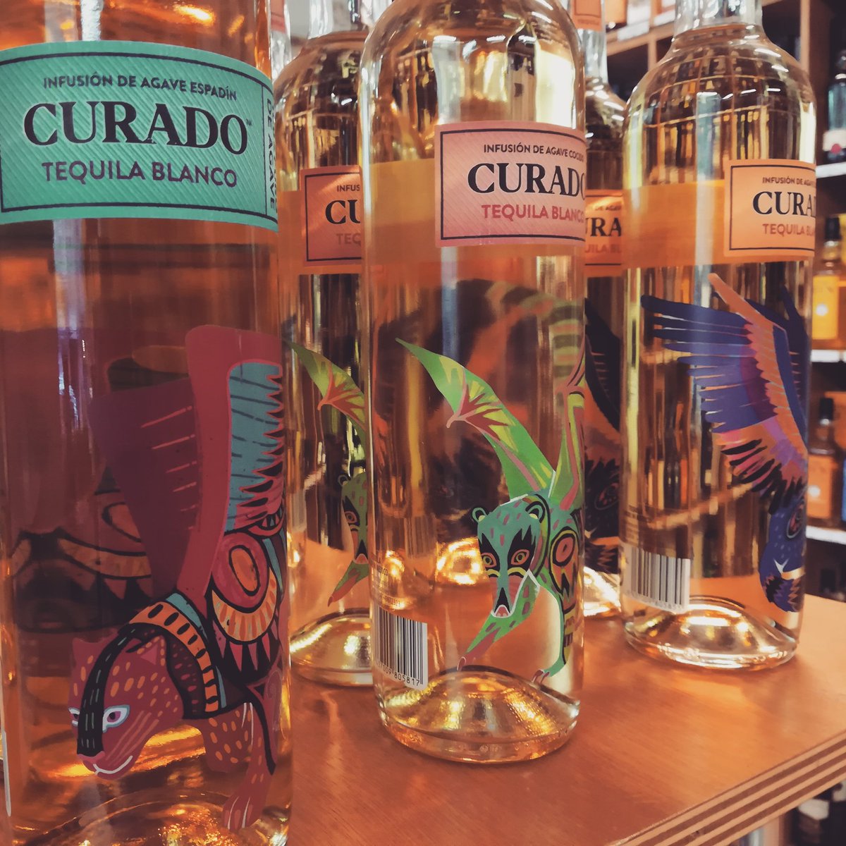 Frisch zu Herbstbeginn ein wärmendes Wässcherchen aus Mexiko: Curado Tequila Blanco, infundiert mit 3 unterschiedlichen Agavensorten! Come and try! #grandwhisky #grandcru #tequila