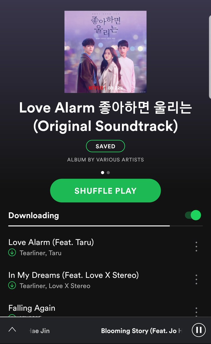 ShiroNozomi's tweet photo. EVERYONE LOVE ALARM OST ON SPOTIFY 😭❤ #LoveAlarm #kimsohyun #songkang #junggaram https://t.co/HkOePLXusS