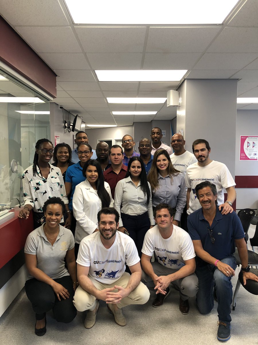 OftalmoUniv's tweet photo. #OUExperience #Barbados2019
.
.
Esto fue nuestro 1er día del Phaco & Cornea Surgery Fundamental Course en Barbados!!
.
.
#Alcon #OU @IvoFerrMD @abtti @DrGEN @atencio82 @corneaecuador @joaquinfdezoft https://t.co/2ORwFvHDwL