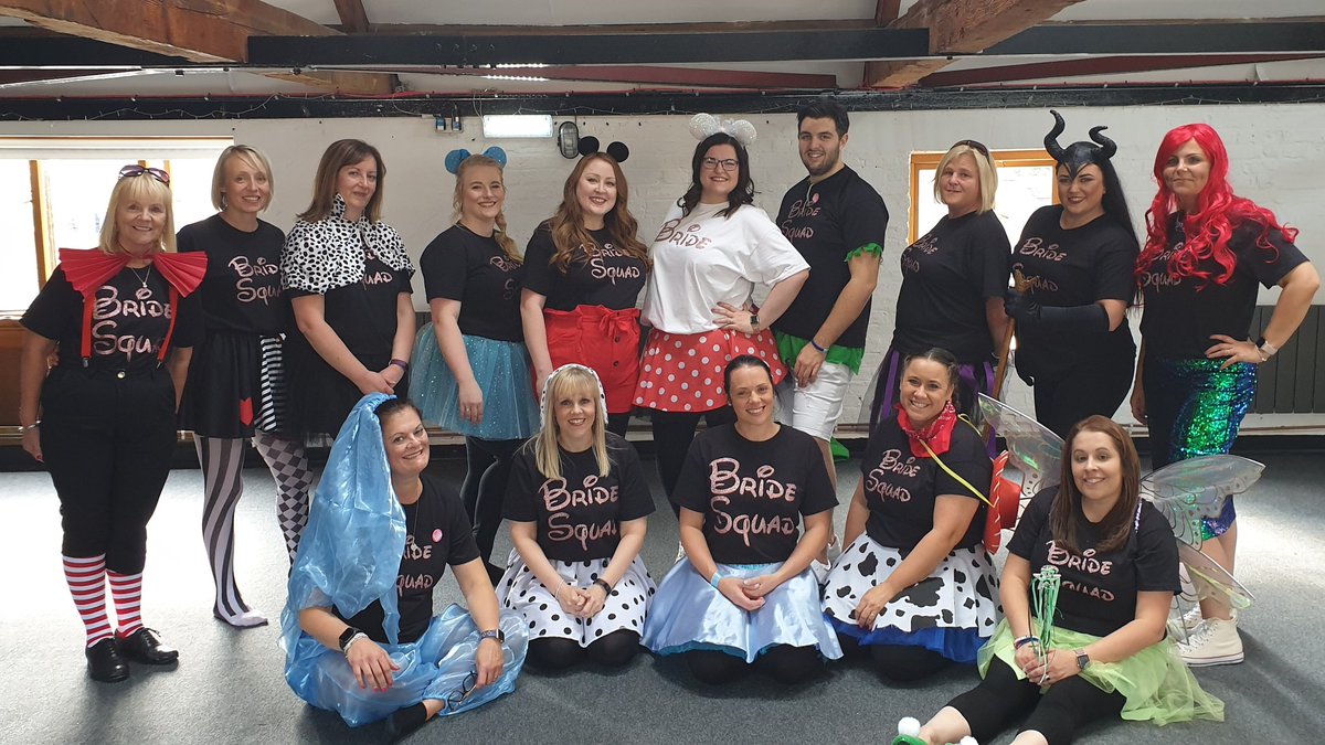 What a ball we have had this afternoon at Claire's #disney themed #henparty in #York! Your #costumes, #dancing and wonderful personalities made my day! 
<a href="/CheerleadingCo/">Cheerleading Company</a> #dance #party #Henpartyideas #CheerCohens #hendo #minniemouse #tinkerbell #jessie #jasmine #ariel #cruelladevil