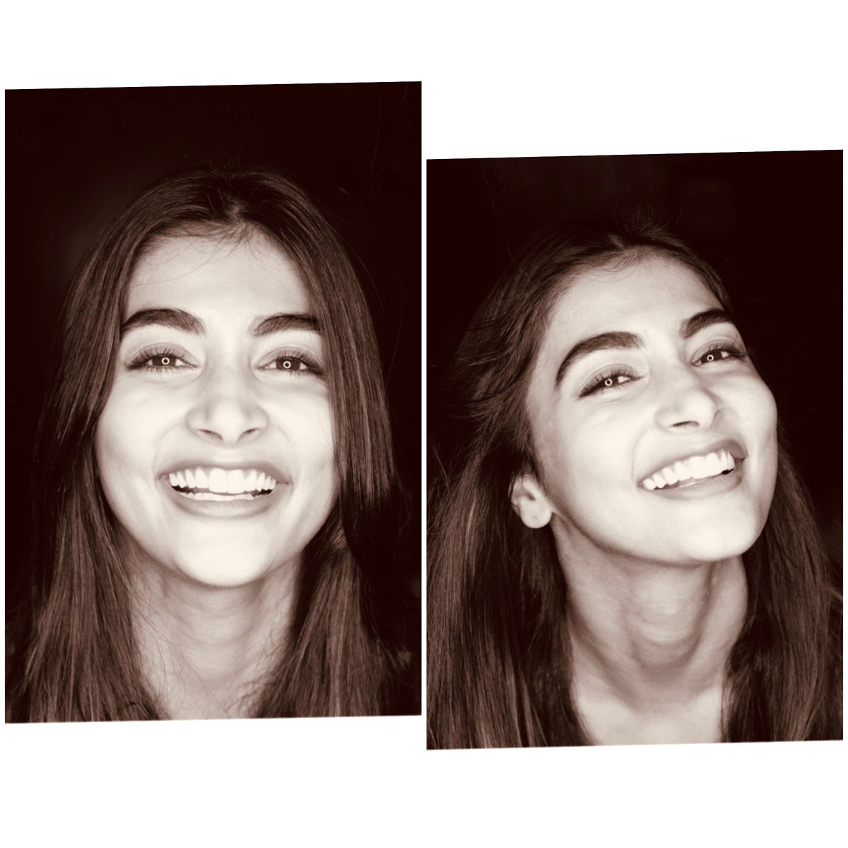 hegdepooja's tweet photo. Flashing my 2 million watt smile for the 2 MILLION of you’ll on Twitter. Thank you. Love YOU ❤️ #2Million https://t.co/HHqd6BUIMF