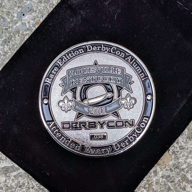 shawconsulting's tweet photo. Mission complete. Thanks to all of the #DerbyCon staff for all of their blood, sweat and tears putting on epic cons over the years! Looking forward  to see what the future holds. #DerbyCon https://t.co/Uc7z5ImWZw