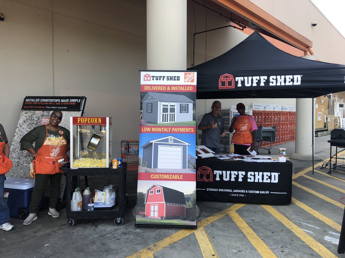Nate Clauss (@natec0143) on Twitter photo It is a great day to purchase a Tuff Shed at Douglasville 143!! Might as well open a HD Credit Card to purchase it with!!! #nextlevel143 @ChrisBergHD <a href="/Brad_Peebles/">BP</a> <a href="/jennifer9674/">jennifer pelaez</a> <a href="/WilliamCNick/">Wm "Nick" Nichols</a> <a href="/TerenceGreenHD/">Terence Green</a> @RoryD_0143 It is a great day to purchase a Tuff Shed at Douglasville 143!! Might as well open a HD Credit Card to purchase it with!!! #nextlevel143 @ChrisBergHD <a href="/Brad_Peebles/">BP</a> <a href="/jennifer9674/">jennifer pelaez</a> <a href="/WilliamCNick/">Wm "Nick" Nichols</a> <a href="/TerenceGreenHD/">Terence Green</a> @RoryD_0143