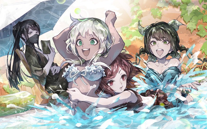 u_u_ki_u_u's tweet image. ☀️🏖️🌊夏だ！プールだ！☀️🏖️🌊