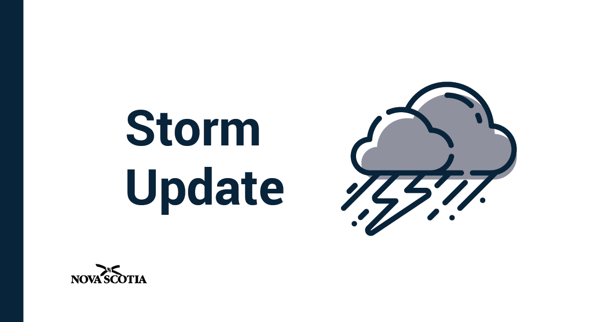Nova Scotians are advised that the worst of the storm is yet to come and will continue throughout the night. Please continue to follow #NSStorm updates and stay safe. #Dorian