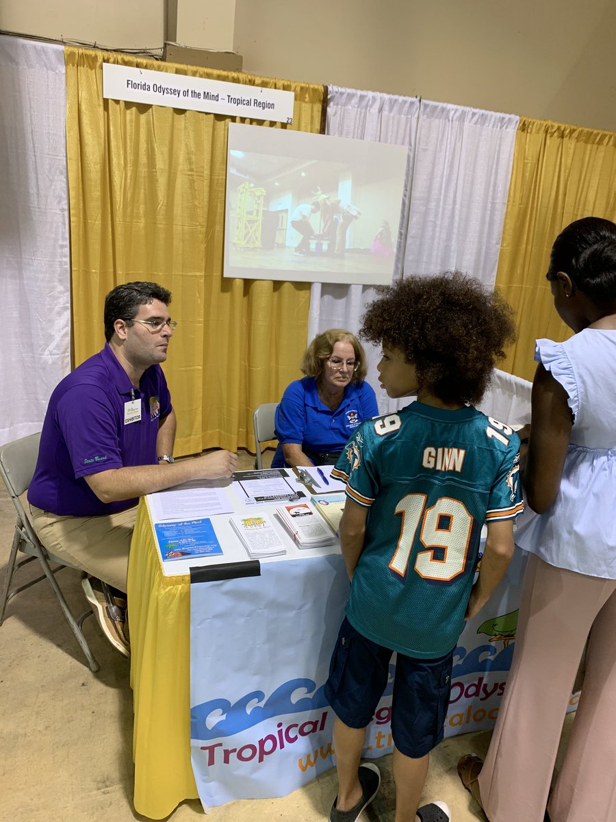 TropicalOdyssey's tweet photo. The @childrenstrust #FamilyExpo is in full swing! Visit our booth in Arnold Hall to learn more about starting @OdysseyHQ in your school or community group. https://t.co/Fi92C4rrA3