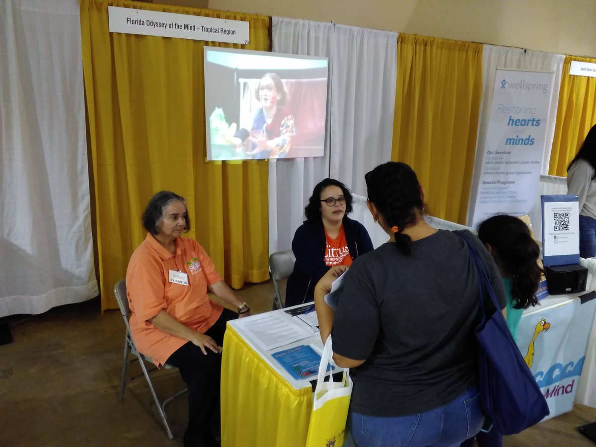 TropicalOdyssey's tweet photo. The @childrenstrust #FamilyExpo is in full swing! Visit our booth in Arnold Hall to learn more about starting @OdysseyHQ in your school or community group. https://t.co/Fi92C4rrA3