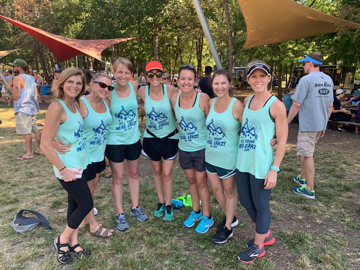 klgibson5's tweet photo. Call it lack of sleep if you want, but I’m super emotional about this team finishing the beast that is the Blue Ridge Relay.  Proud to be apart of the first all female Fia Lexington team to complete the race.
.
#hillyeahwerecrazy #everythingsfine #fialexbrr @FiALexBRR https://t.co/HQSmNvPepv
