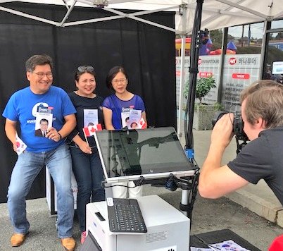 jayshin2019's tweet photo. I love how #vibrant of a country #Canada is🇨🇦. Celebrating #Korean Community Day 🇰🇷 hosted by the @NorthRoadBIA at Koreatown in #BurnabySouth. Joined by fellow #CPC candidates Nelly Shin and Heather Leung. Having a great time. Lots of families here. Come say hi!
#ShinfortheWin https://t.co/9J5iUt6i10