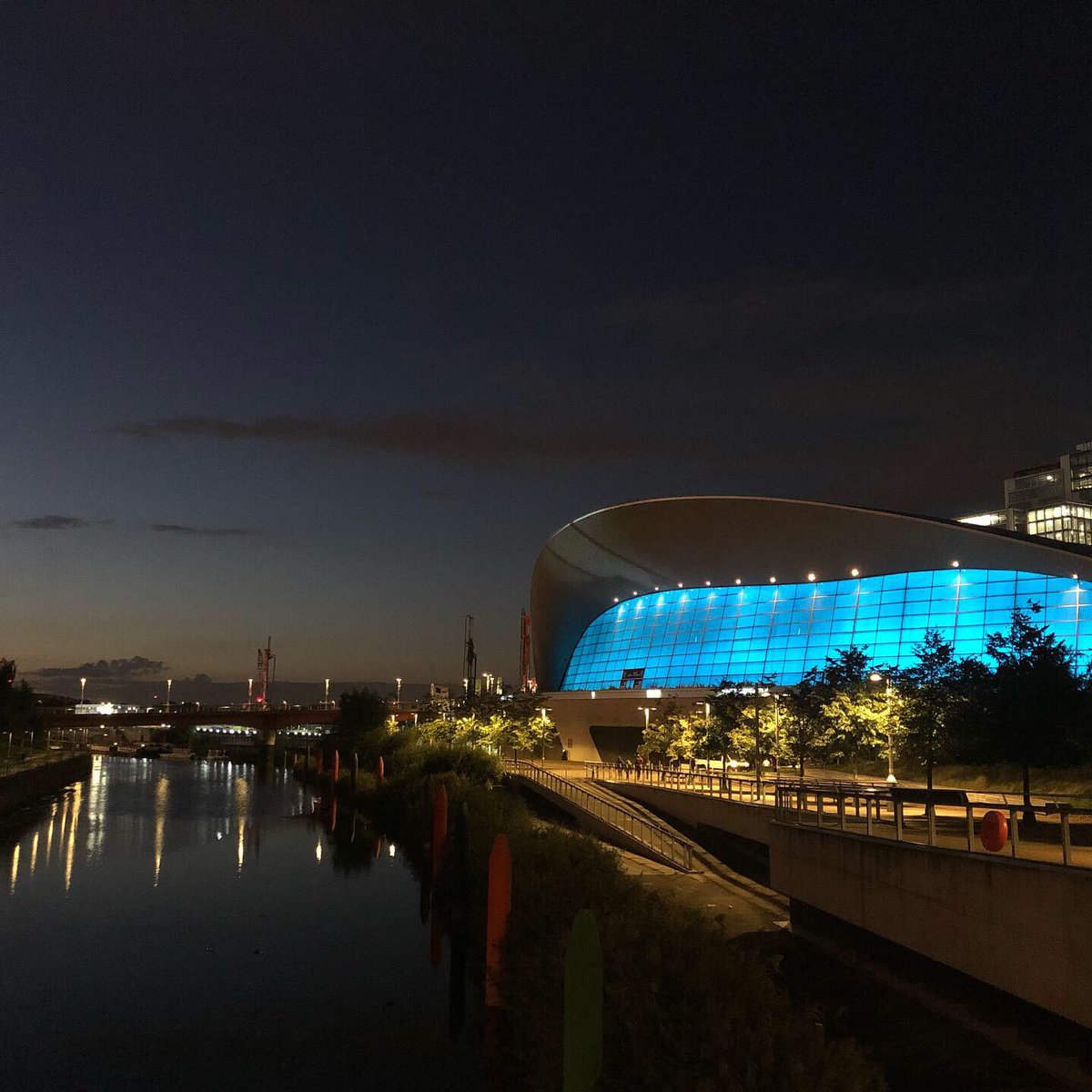 GAladrenPerez's tweet image. Piscina olímpica en Londres. Una preciosidad 🙌🏻🙌🏻🙌🏻🔝🔝🔝. El lunes empieza el mundial 💪🏻 🇪🇸