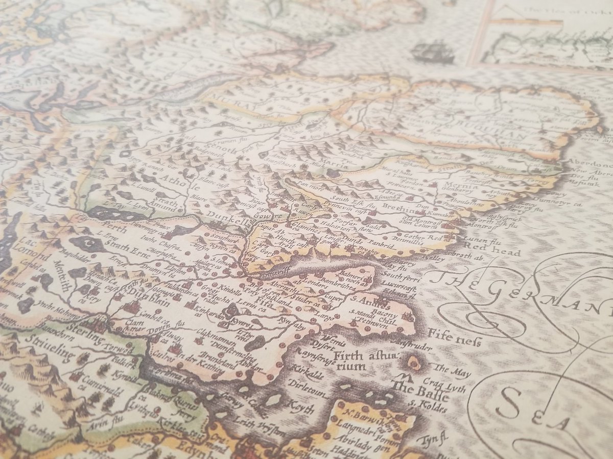 Writing a new TTRPG campaign based off of this gorgeous historical map of Scotland

I love old maps!