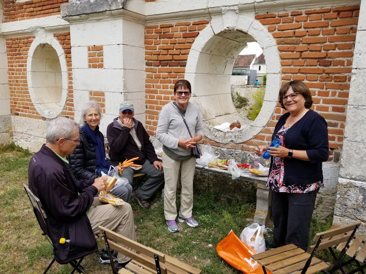 Just a typical @RickStevesTours picnic in France.