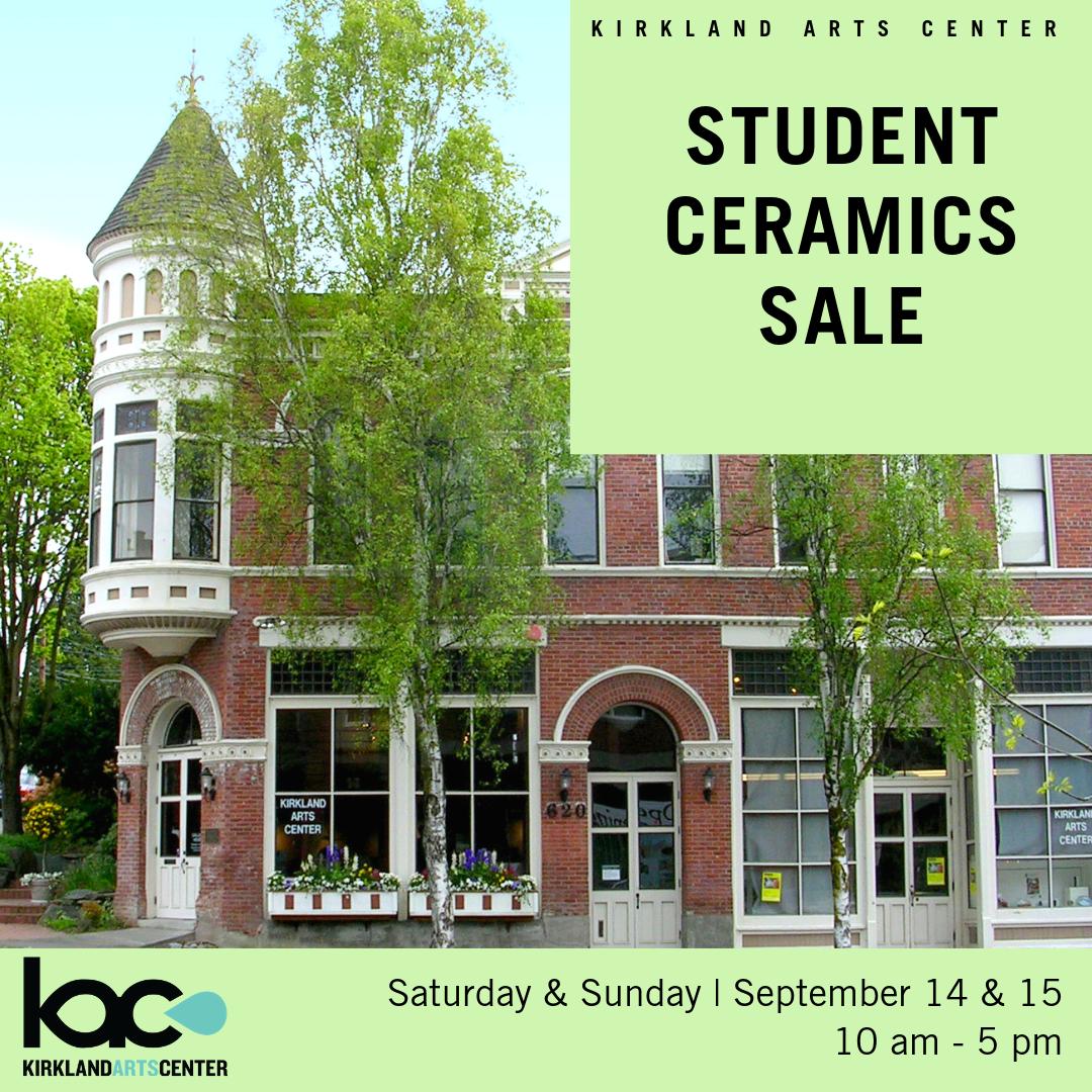 Mark your calendar! Students and teaching artists will be selling their work September 14 &amp; 15 10 am - 5 pm. 10% of proceeds go to support KAC, a non-profit organization driven by community, art, and you!
buff.ly/2ZBavRS