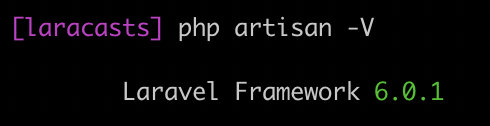 laracasts's tweet photo. Laracasts is now running on Laravel 6. 👍🕶 https://t.co/dMhuZ4EuP1