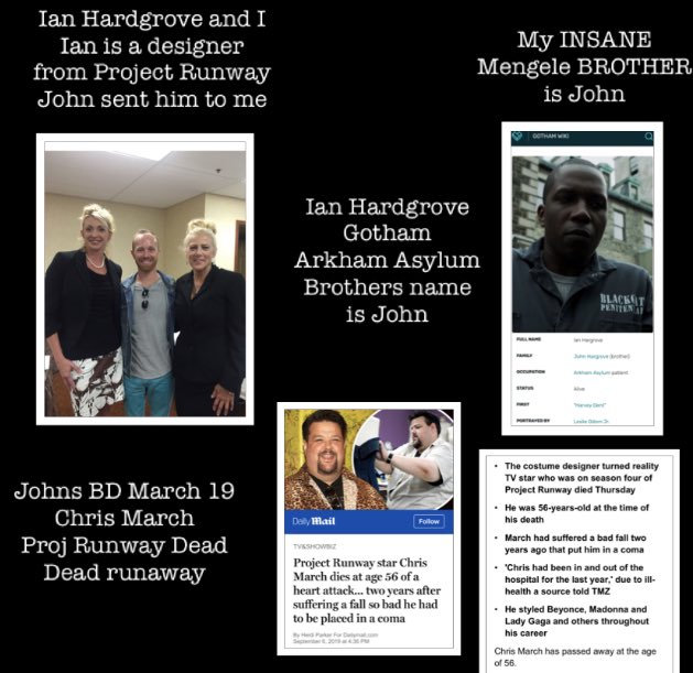 shepardout's tweet photo. Well we know who Chris Siriano represents; he dresses all of John's #illuminati #Satanist clients & friends. #CIA #Fashion #ChrisMarch #Hollywood #SexTraffick #Pedos #NSA #EatingHumans #Adrenochrome @realDonaldTrump @RealMattCouch https://t.co/pj25ERc5BJ