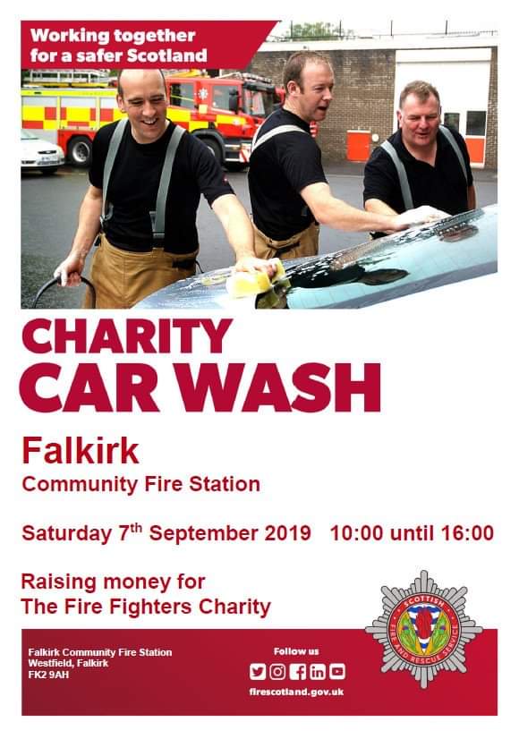 Gordon Brodie (@gordon_brodie) on Twitter photo A massive thank you to everyone who came along today to get their car washed! Falkirk Station raised an impressive £603.89 for the Firefighters Charity! Thanks again to the local community for your support! <a href="/FFC_ScotsandNE/">Margaret Barnes</a> <a href="/scotfire_FlkWL/">Falkirk&WLothianFire</a> <a href="/fire_scot/">Scottish Fire and Rescue Service</a> <a href="/KevinKetchen/">Kevin Ketchen</a> A massive thank you to everyone who came along today to get their car washed! Falkirk Station raised an impressive £603.89 for the Firefighters Charity! Thanks again to the local community for your support! <a href="/FFC_ScotsandNE/">Margaret Barnes</a> <a href="/scotfire_FlkWL/">Falkirk&WLothianFire</a> <a href="/fire_scot/">Scottish Fire and Rescue Service</a> <a href="/KevinKetchen/">Kevin Ketchen</a>